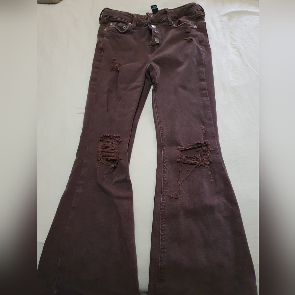 Forever 21 brown jeans size 11-12